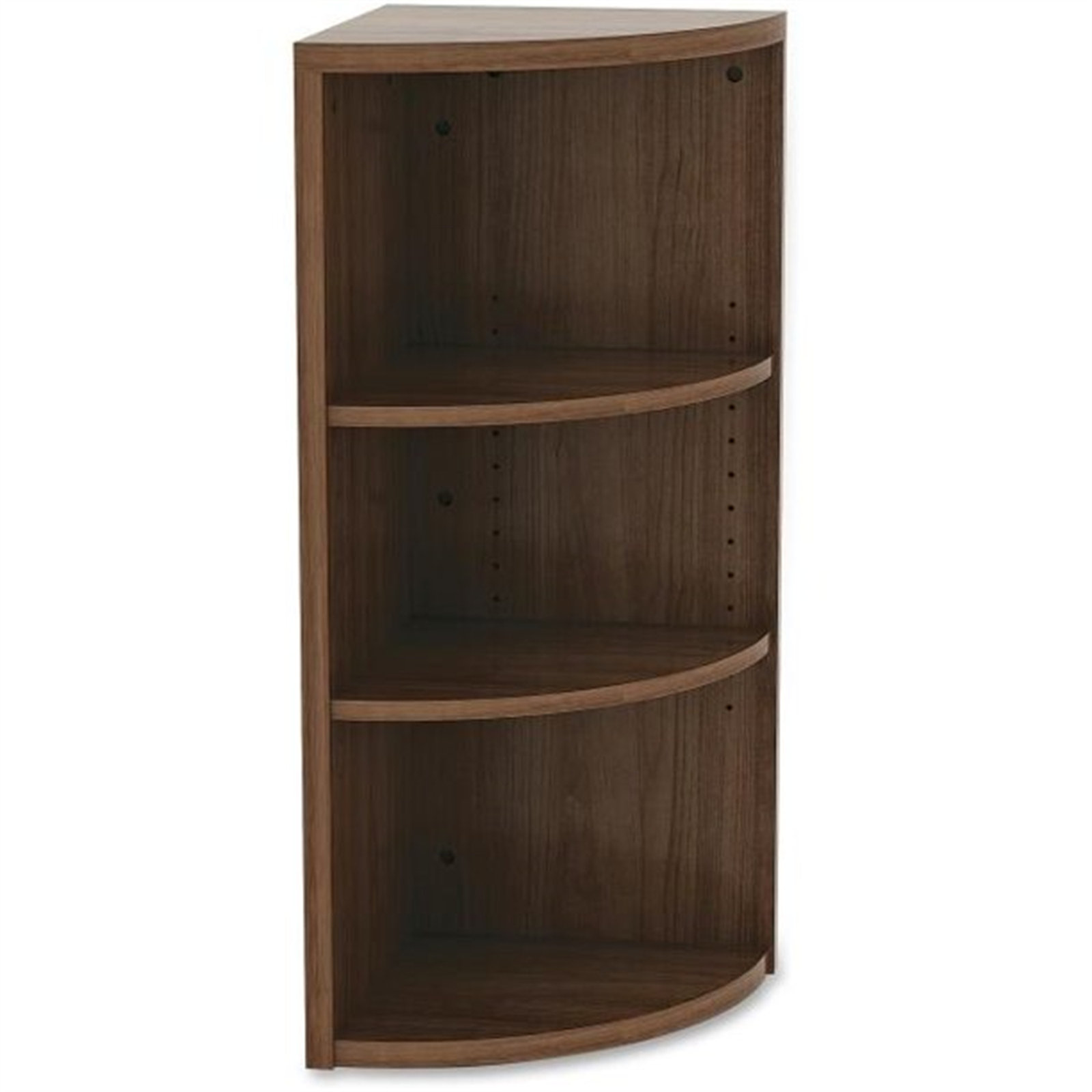 Ebern Designs Ayedan 30'' H x 30'' W Solid Wood Corner Bookcase